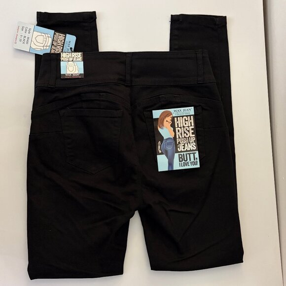 Urban Planet - Black high rise skinny jeans - Size 9 / 29 - Picture 5 of 13